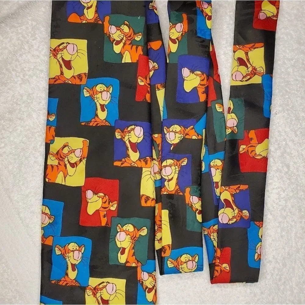 4 Vintage  Disney Winnie The pooh neck ties